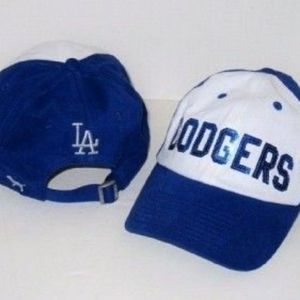 Pink Victorias Secret Dodgers Hat